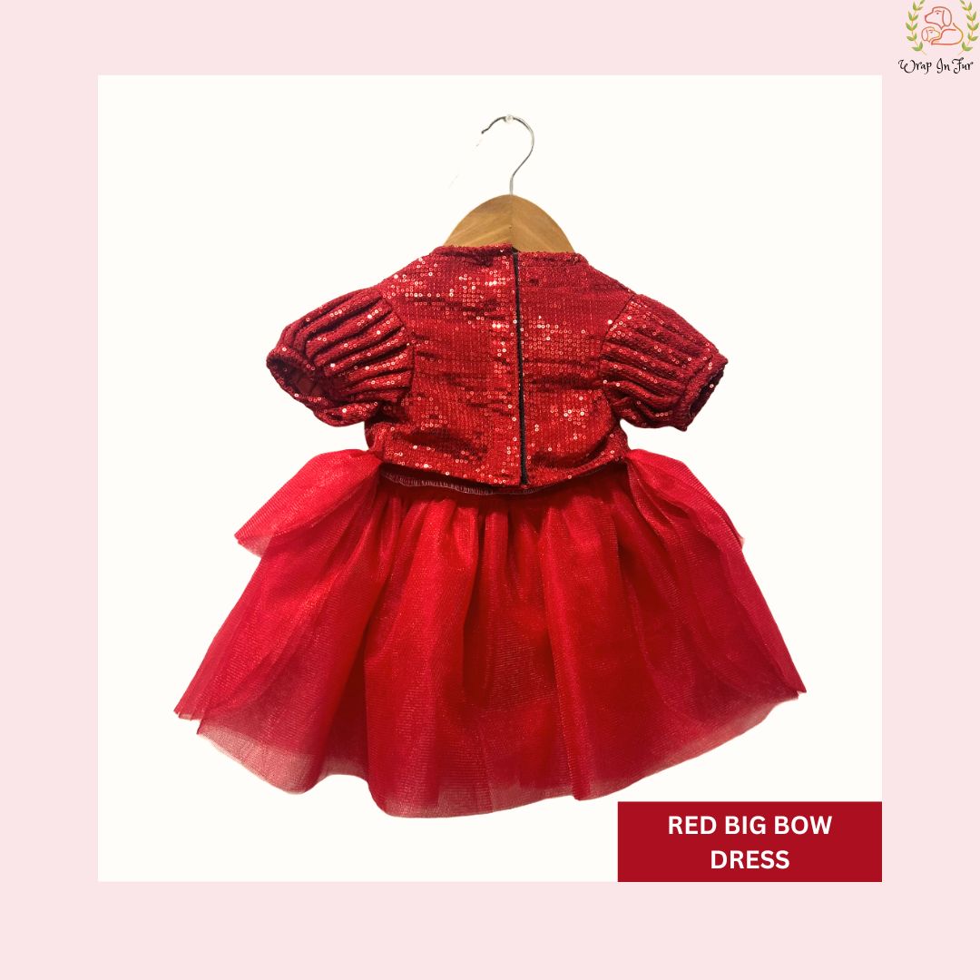 Red Big Bow Dress