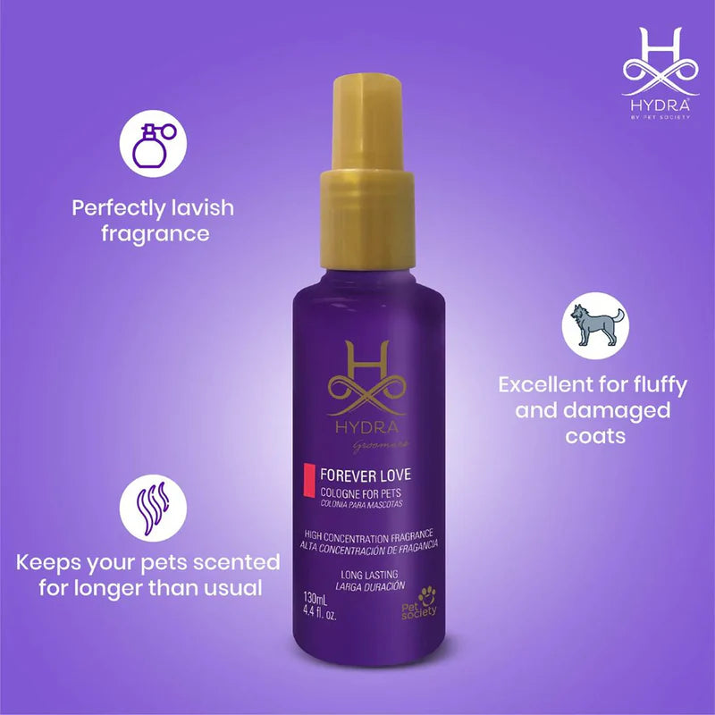 Hydra Forever Love Cologne for Dogs & Cats 130ml | Pet Perfume