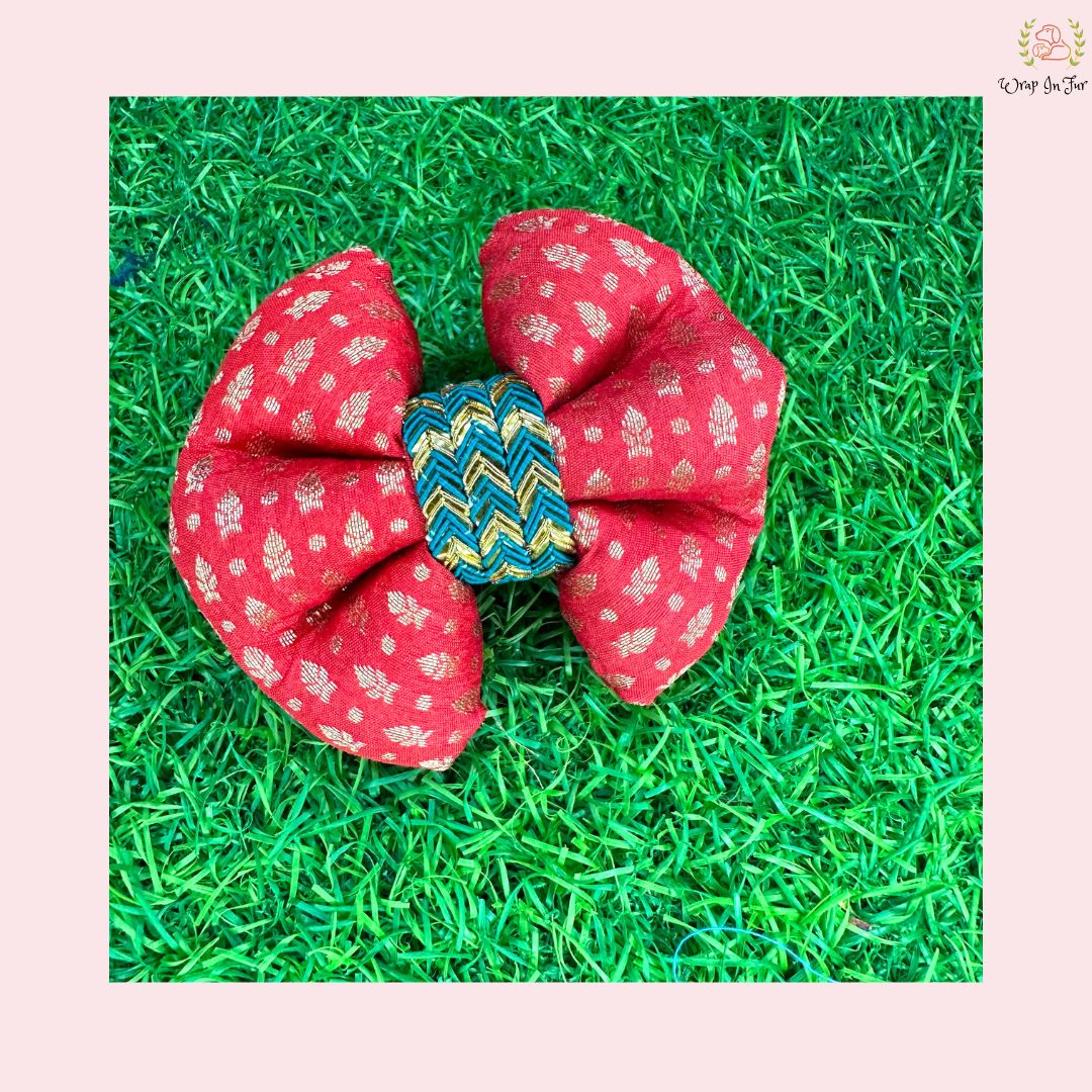 Red Festive Bow