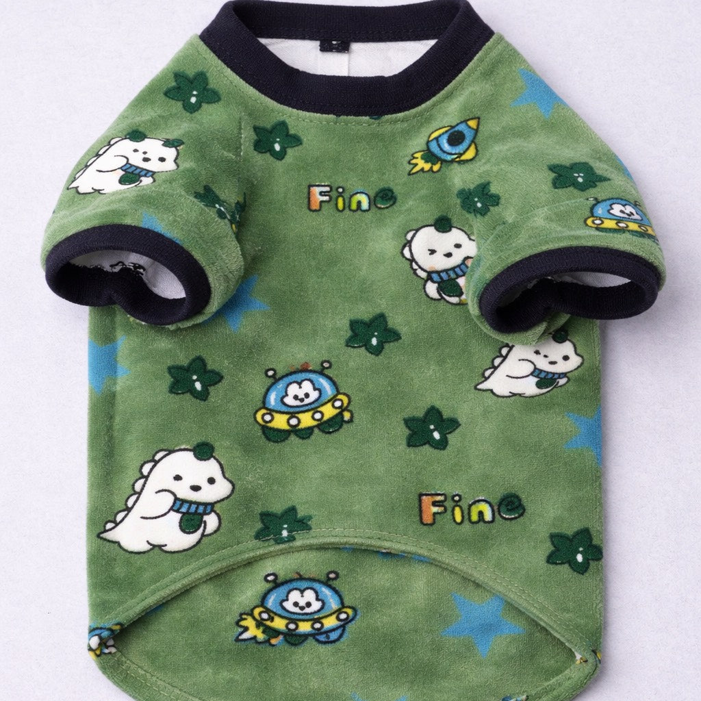 Cute Dino Winter Tshirt