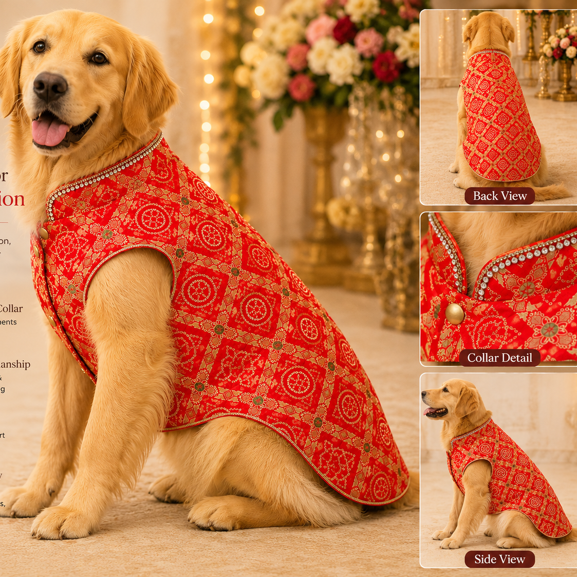 SHERWANI FOR DOG
