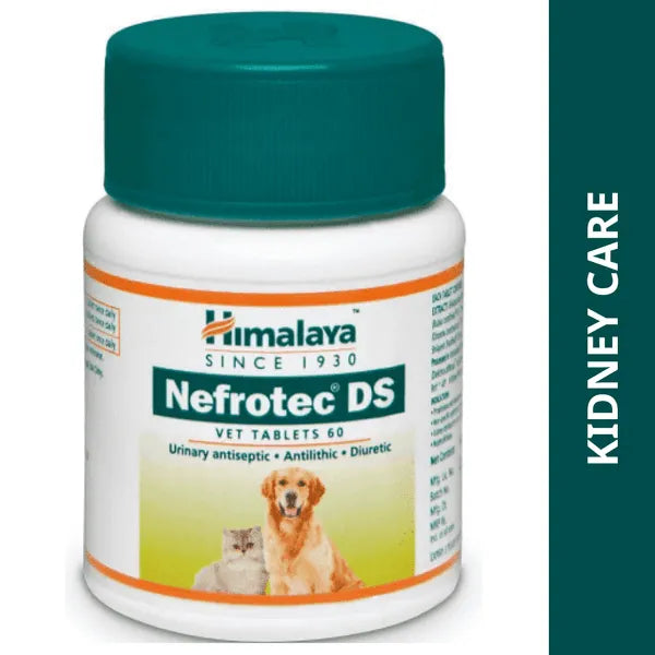 Himalaya Nefrotec DS Vet Tablets for Kidney Health in Pets