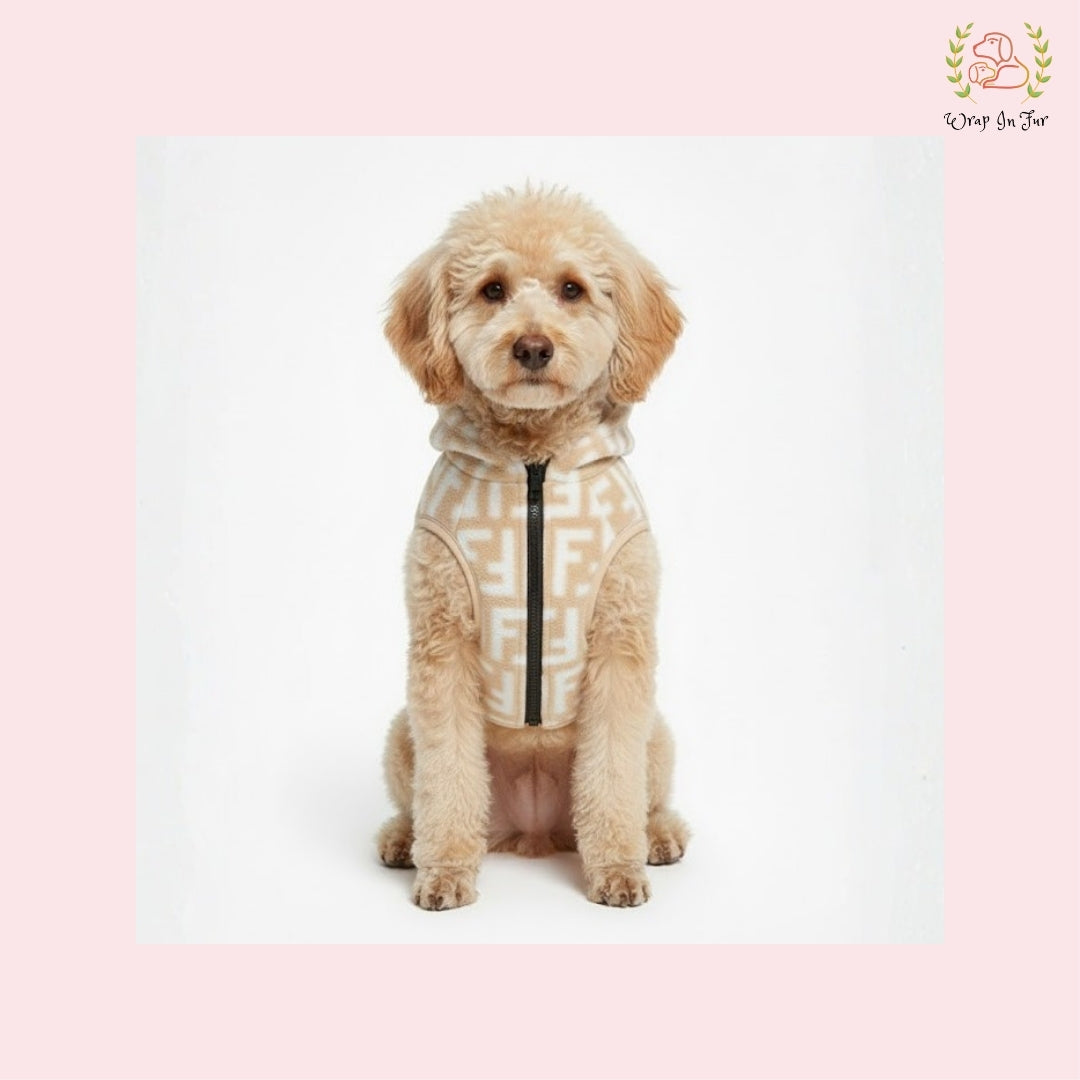 Luxury Fleece Dog Winter Hoodie – Cozy Warm Jacket for Pets