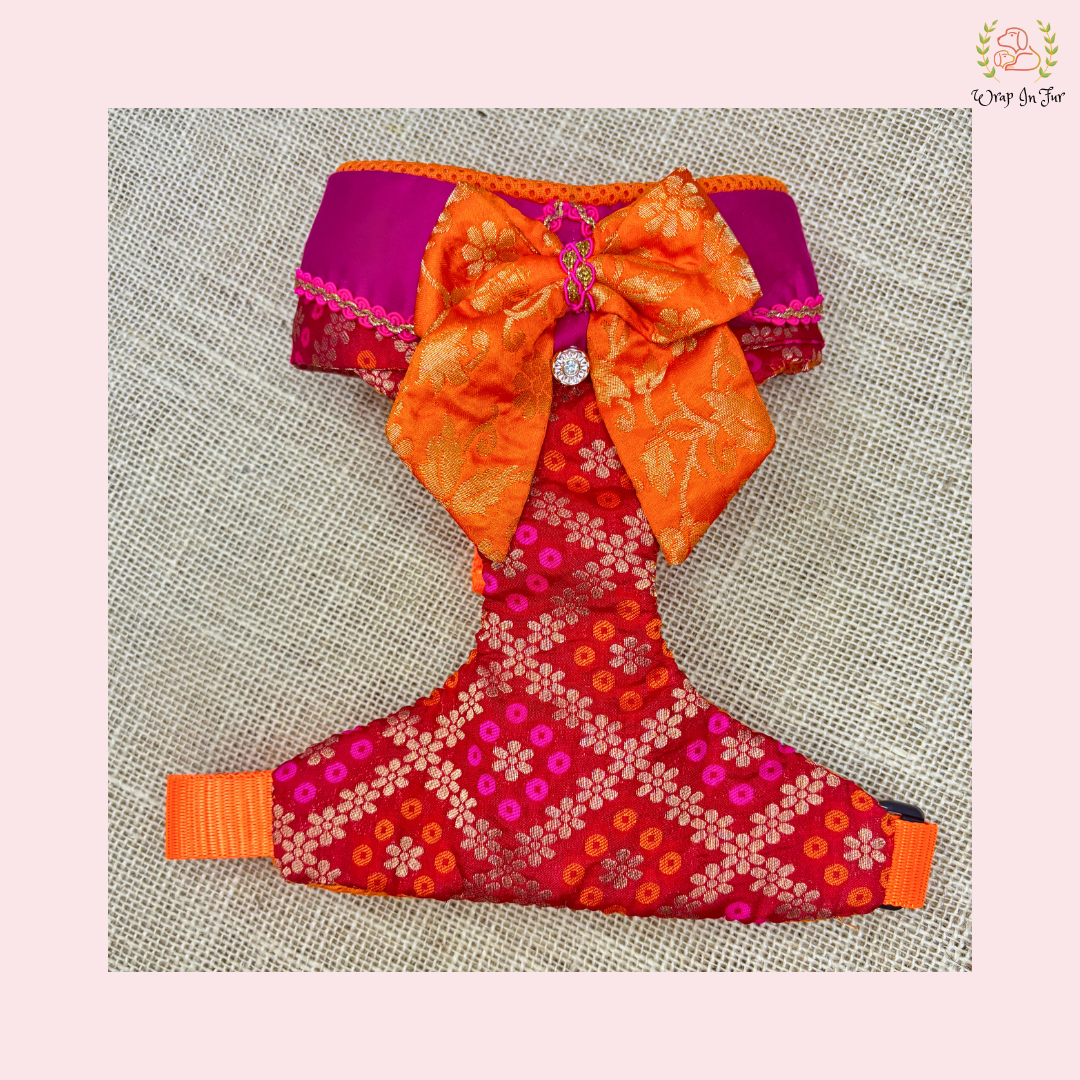 Red Festive Dog Harness