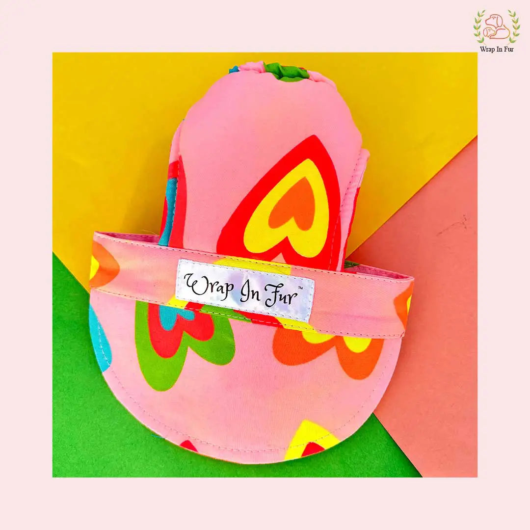 Pink Neon Dog Cap