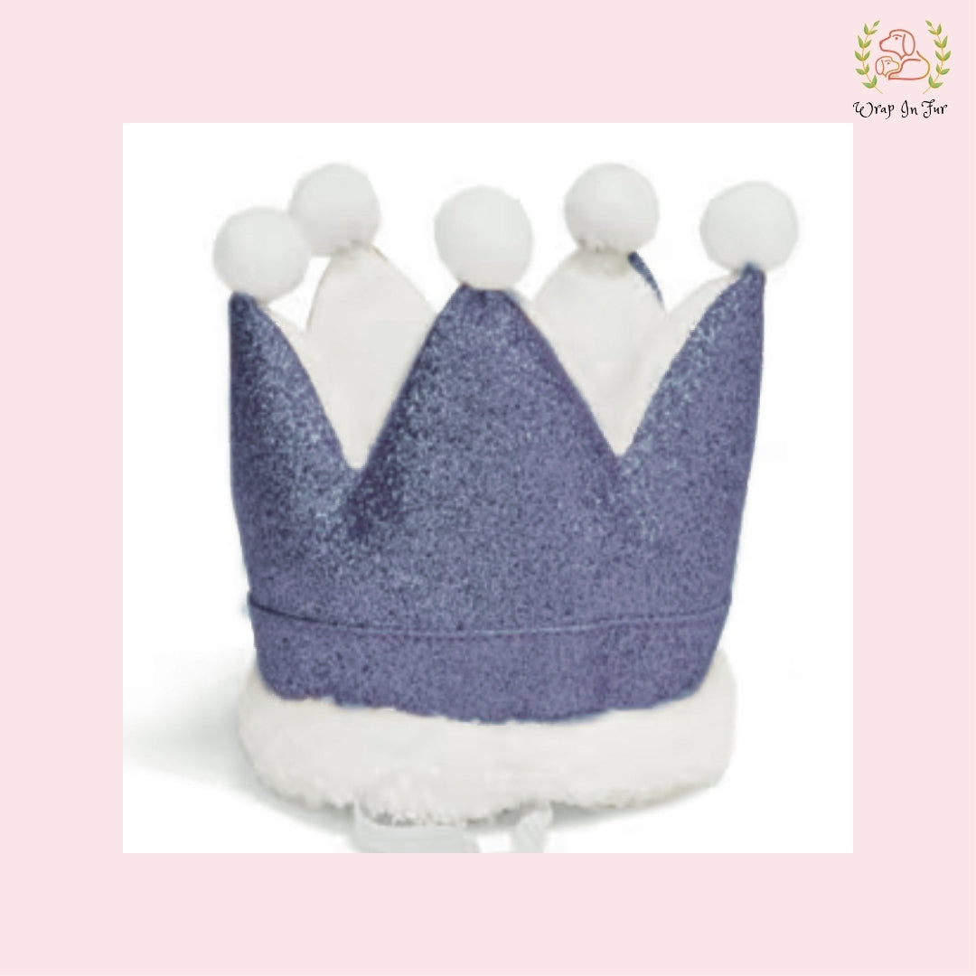 Purple Birthday Crown for Dogs – Party Hat & Celebration Accessory