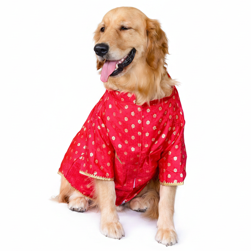 Red Dog Sherwani
