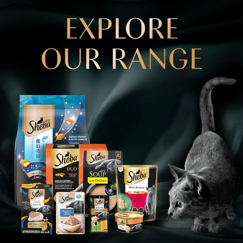 Sheba Sasami Pate Wet Food For Adult Cat - 70 gm