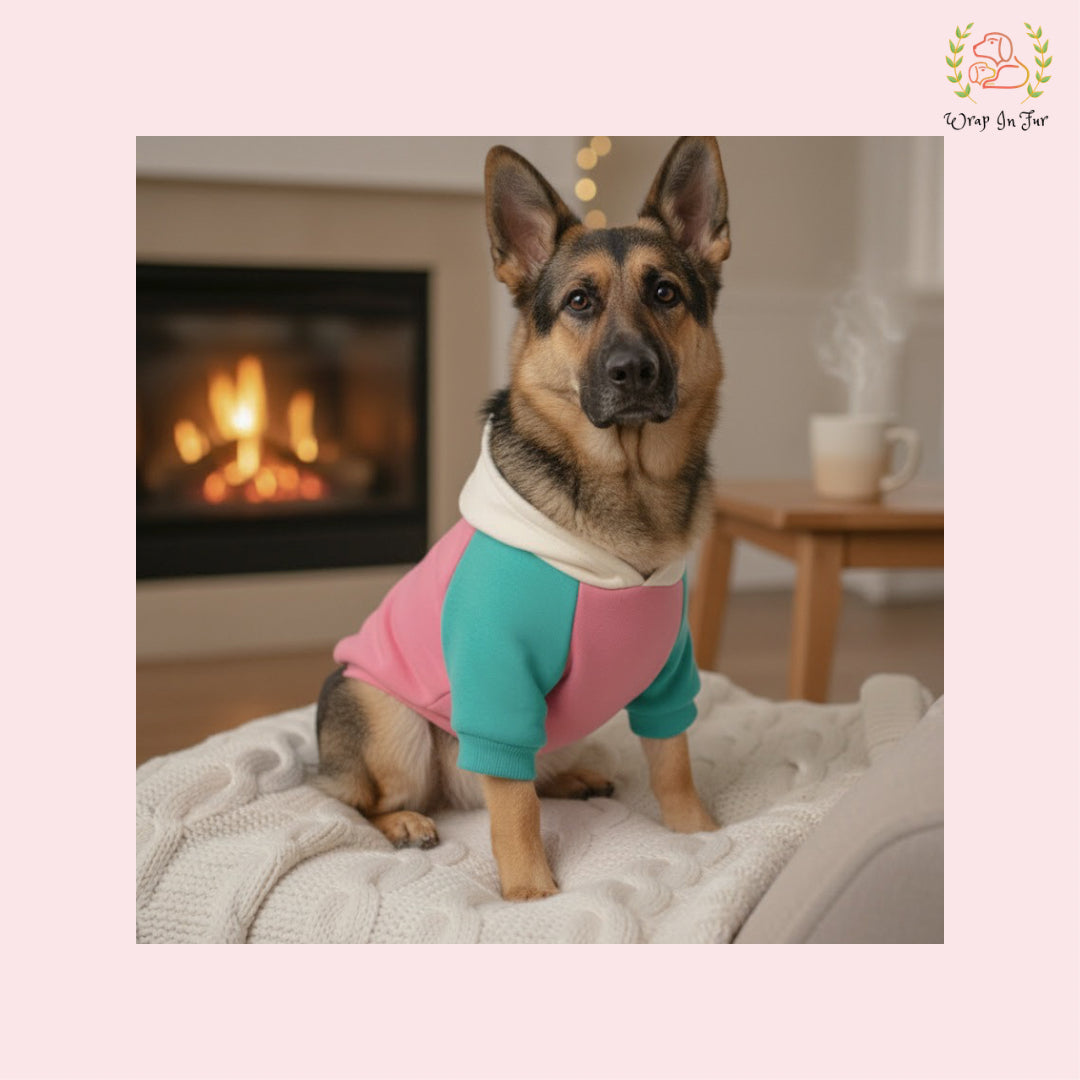 SoftPastel Dog Hoodie – Warm & Cute Winter Wear