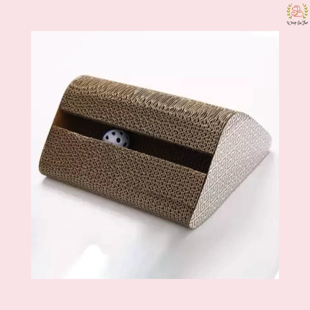 Scratcher Cardboard With Ringing Balls