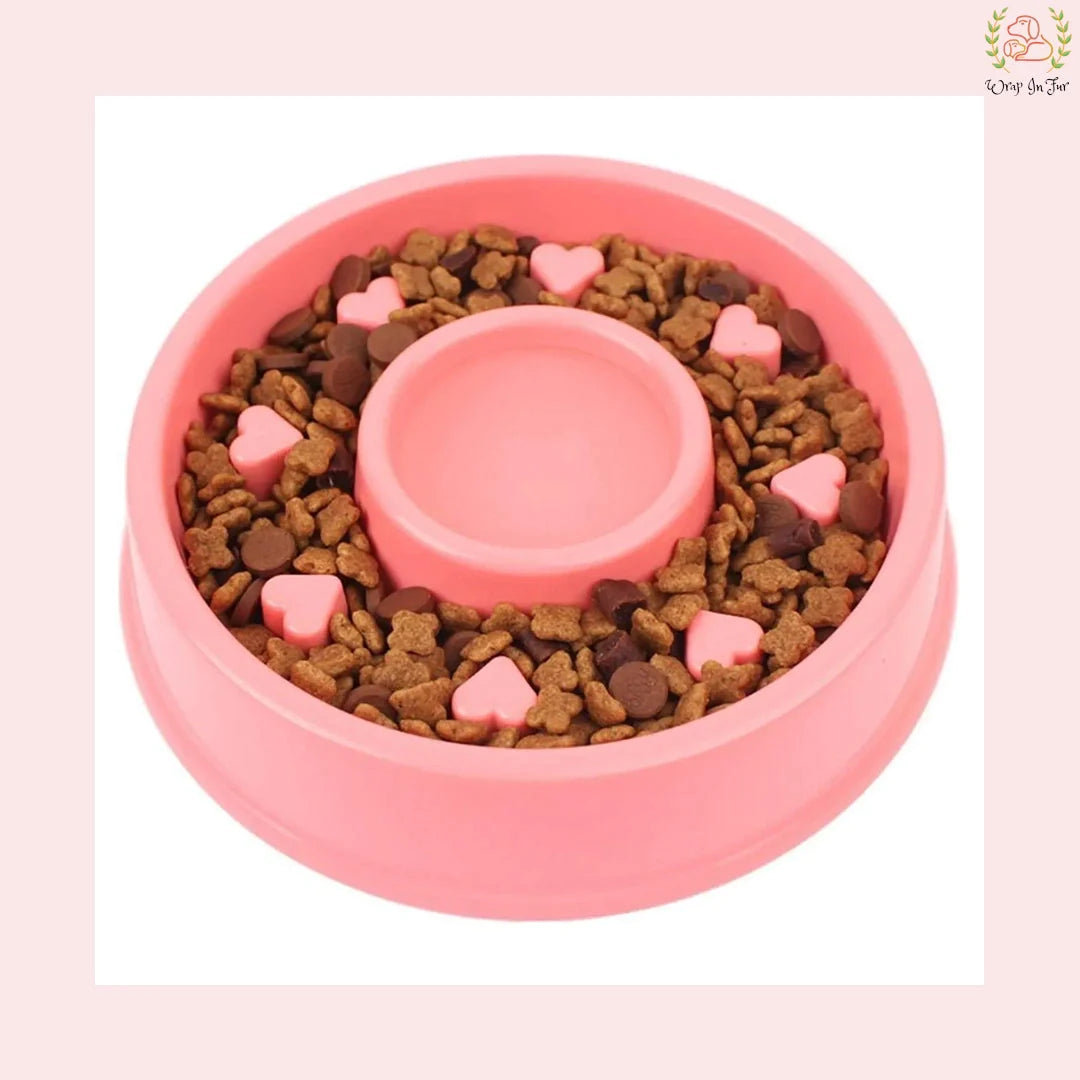 Slow Feeder Anti Slip Food Bowl