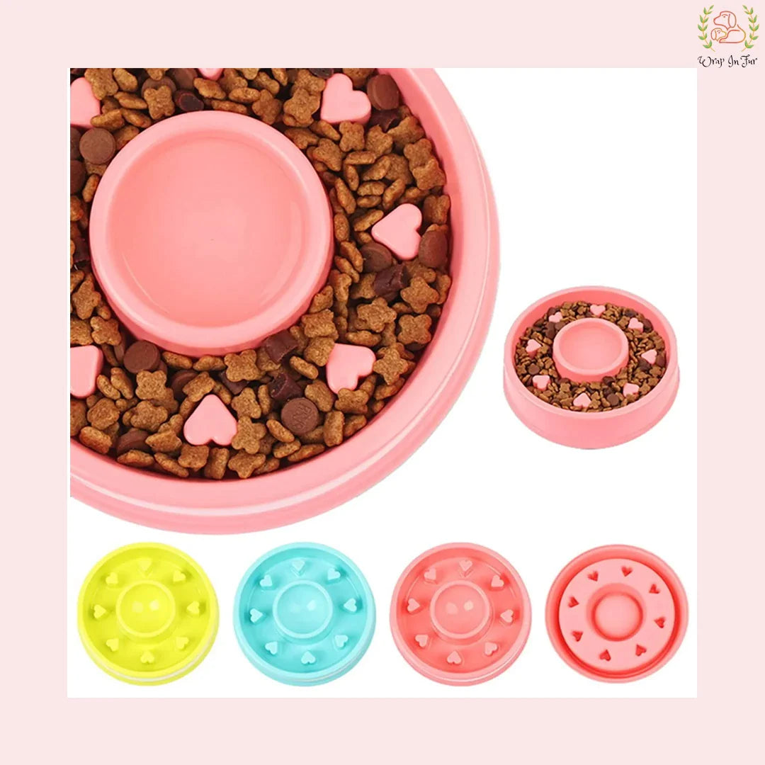 Slow Feeder Anti Slip Food Bowl