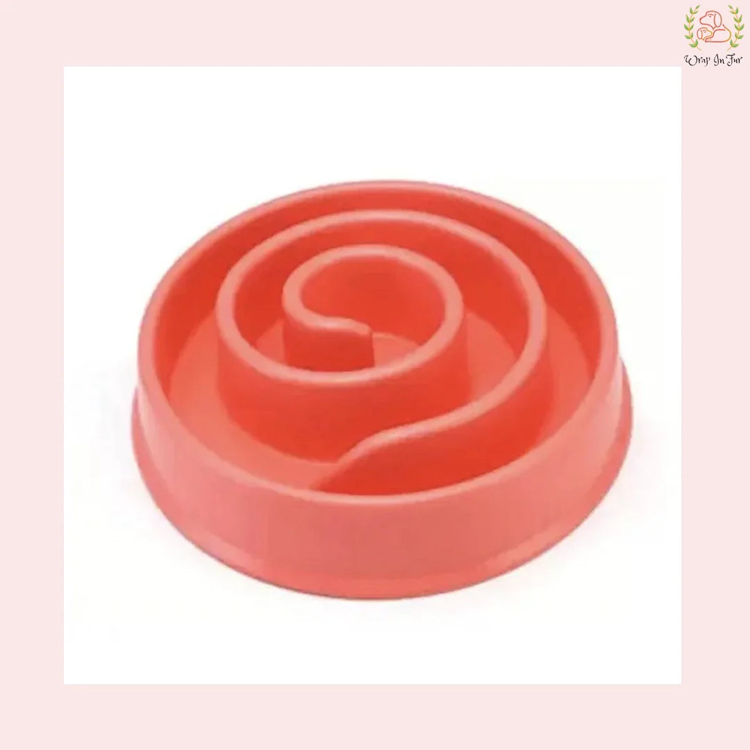 Slow Feeder Bowl C Snail Shaped