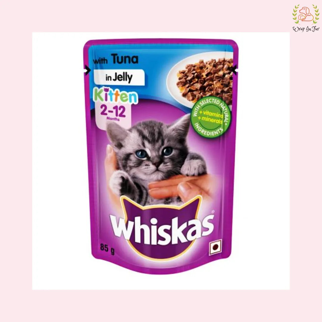 Whiskas Cat Treat with Tuna in Jelly Wrapinfur