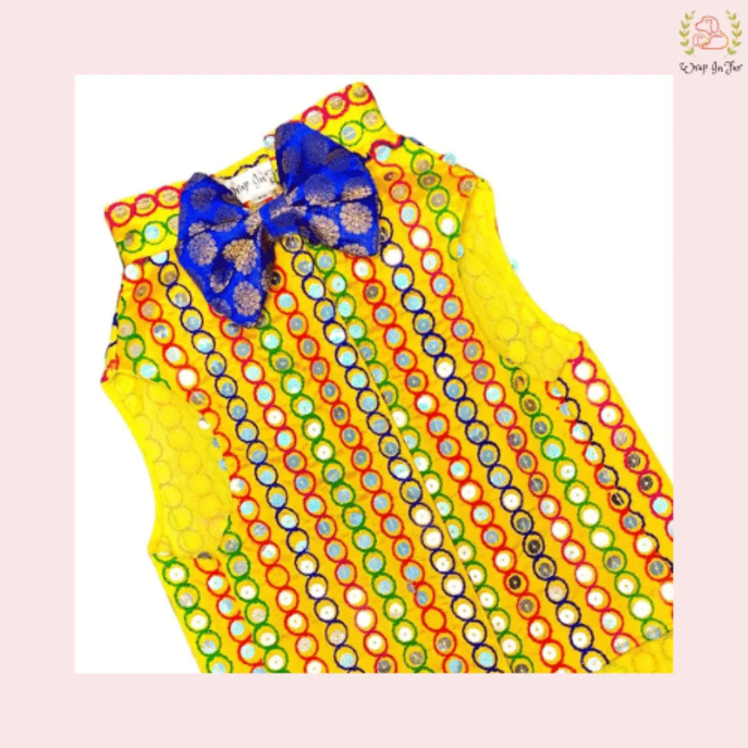 Yellow Multicolor Jacket