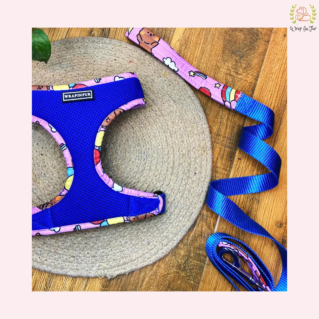 Pink Teddy Reversible Harness