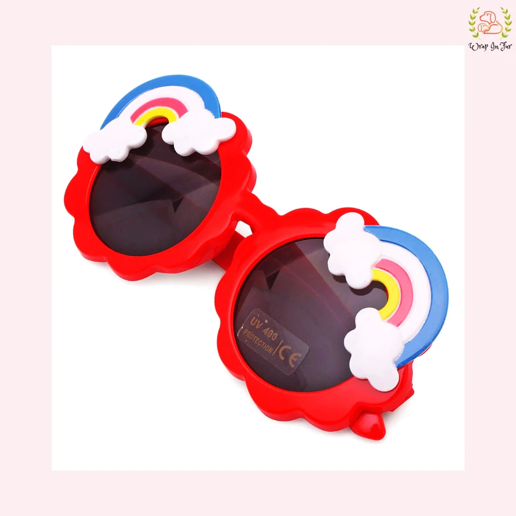 Red Rainbow Glasses