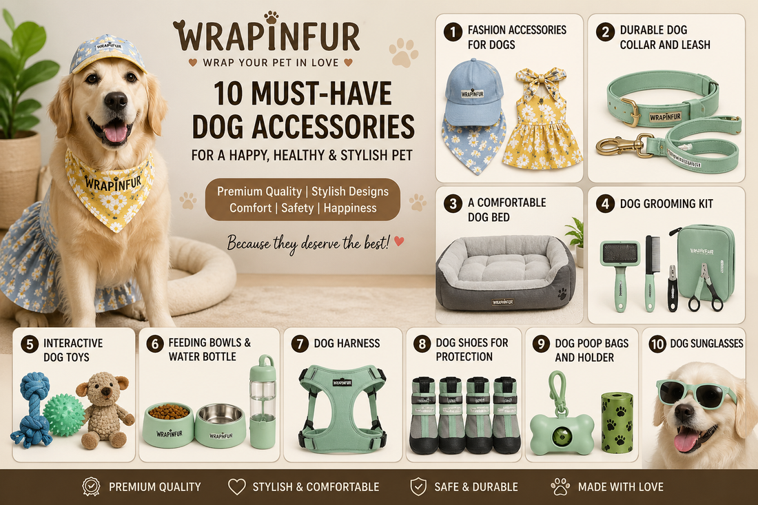 10 Must-Have Dog Accessories for Every Pet Owner