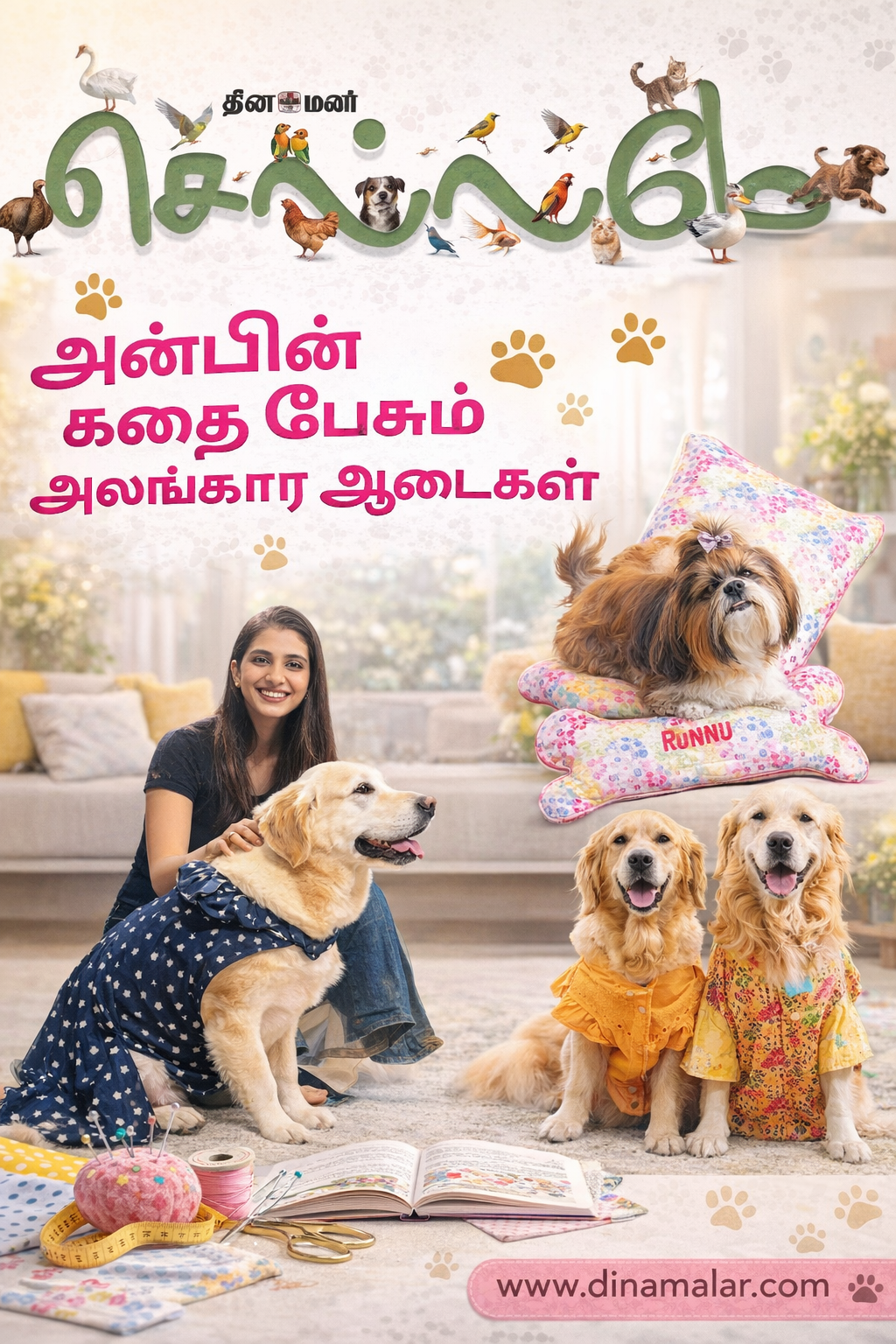 Custom Pet Clothing in India | Wrap in Fur – Dresses That Tell a Story