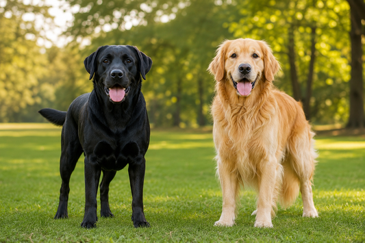 Labrador vs Golden Retriever