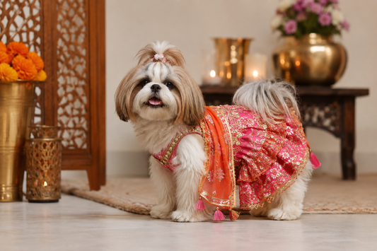 Lehenga for Dogs