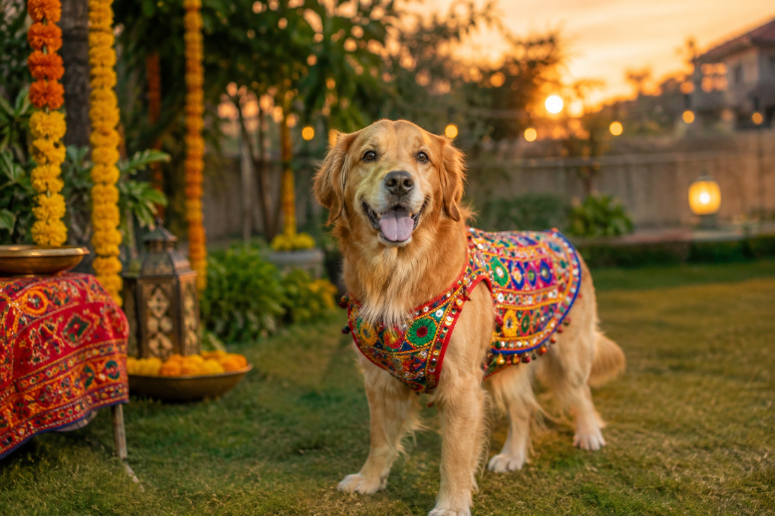 Navratri Photoshoot Ideas with Your Dog 