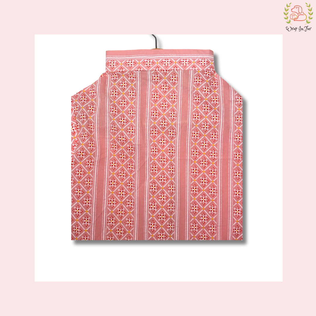 Peach Dog Kurta