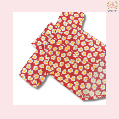 Red Daisy Dog Shirt