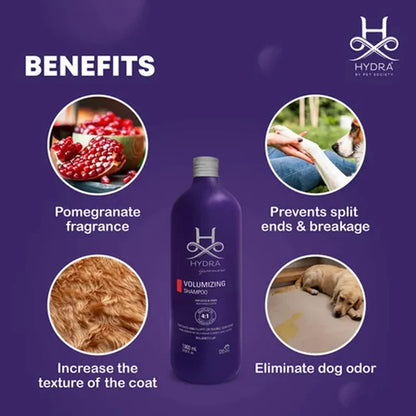 Hydra Groomers Volumizing Shampoo for Dogs & Cats 1L
