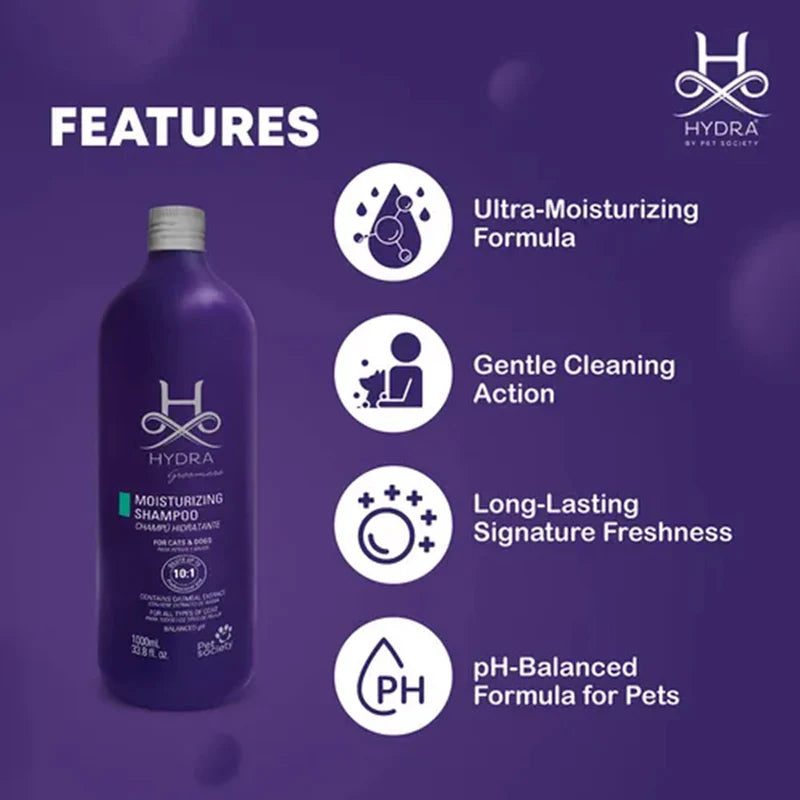 Hydra Groomers Moisturizing Shampoo for Dogs & Cats 1L