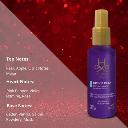 Hydra Forever Fresh Cologne for Dogs & Cats 130ml | Long-Lasting
