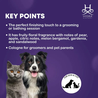 Hydra Forever Fresh Cologne for Dogs & Cats 130ml | Long-Lasting