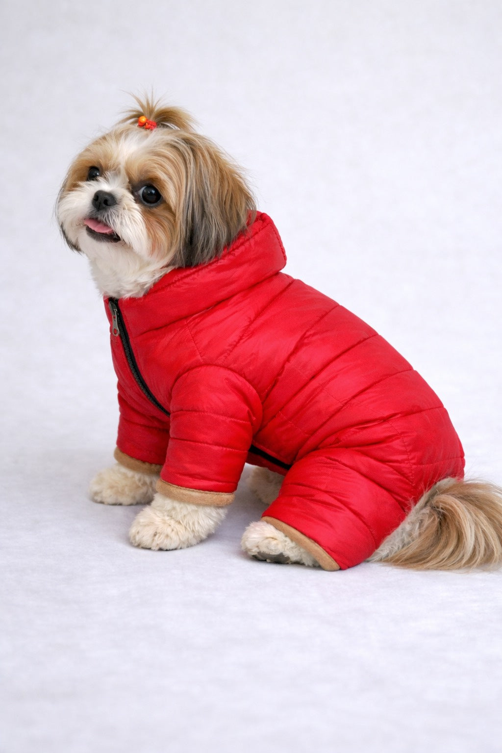 Wrapinfur Winter Puffer Jumpsuit