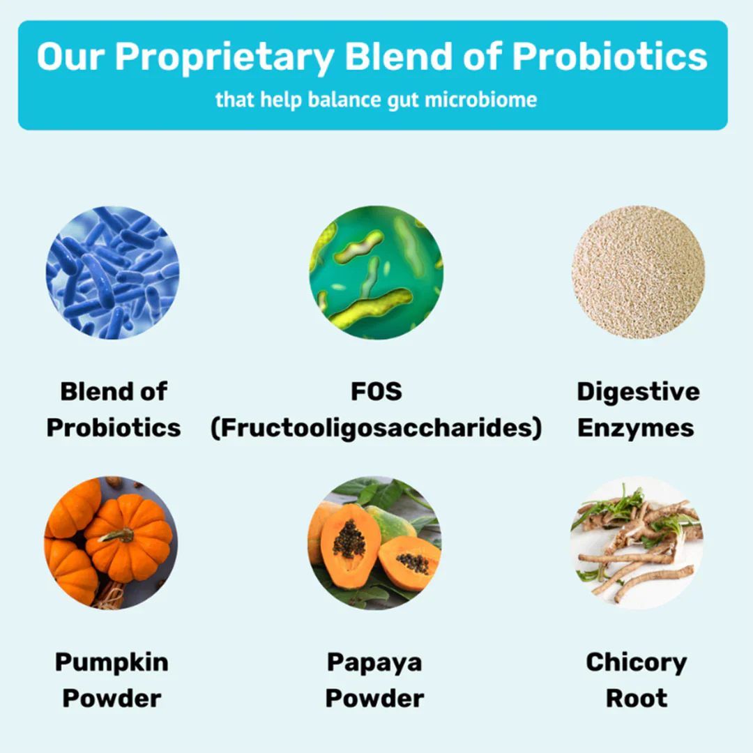 Absolut Probiotic & Gut Chews | Probiotics for Dogs Chicken 30 Chews