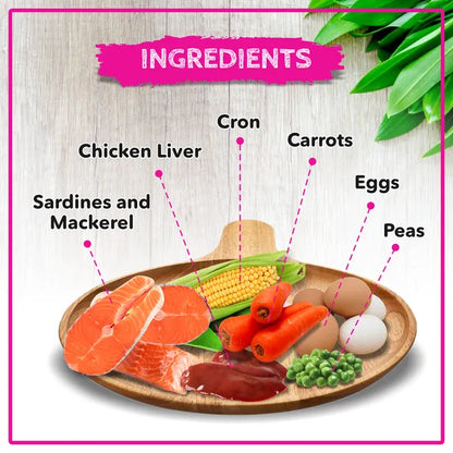 Active Ocean Fish Adult Cat Dry Food – Complete Nutrition