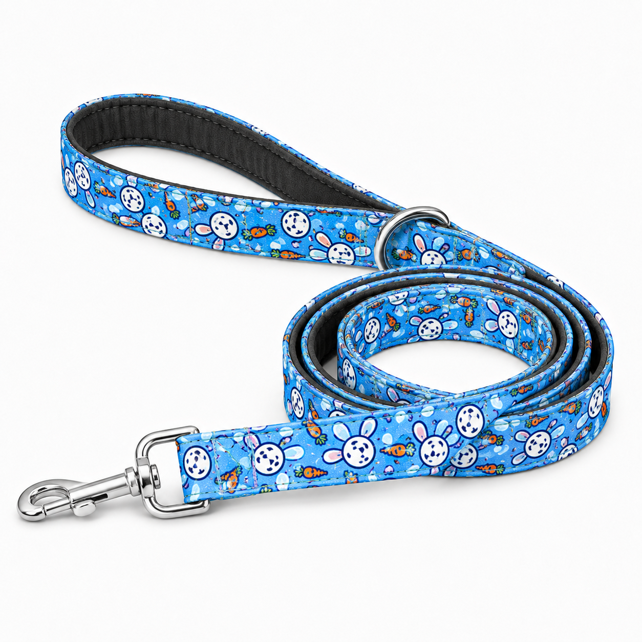 Bunny Carrot Dog Harness With Collar Leash Set