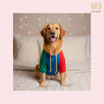 Chill Block Dog Hoodie – Warm Fleece for All Breeds