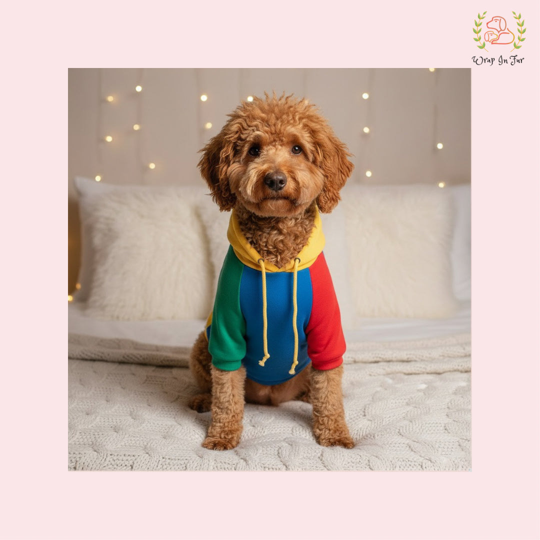 Chill Block Dog Hoodie – Warm Fleece for All Breeds