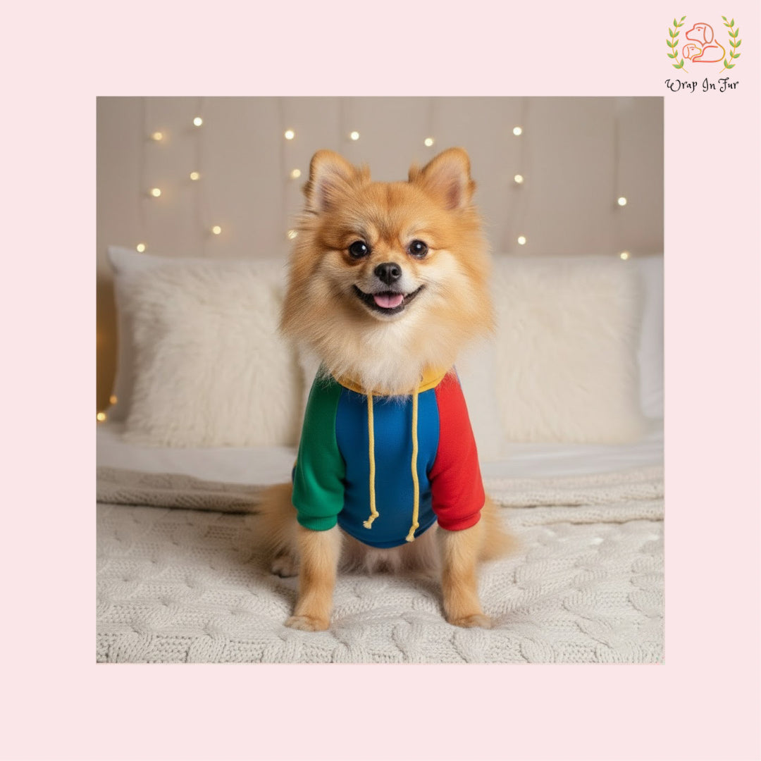 Chill Block Dog Hoodie – Warm Fleece for All Breeds