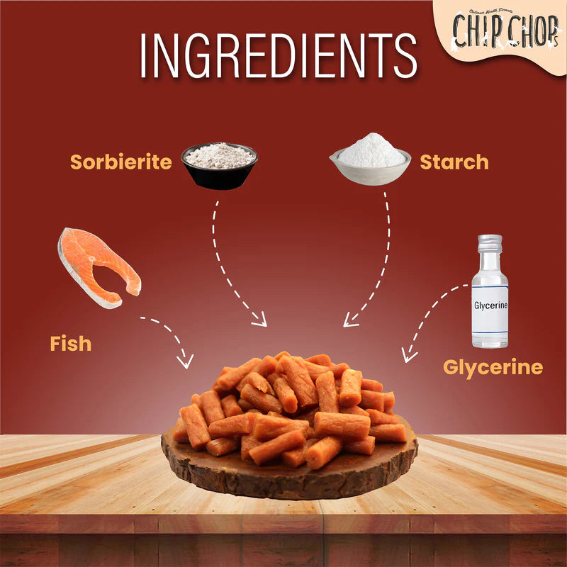 Chip Chops Fish On Stick Treats For Dog - 70 g