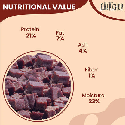 Chip Chops Lamb Cubes Dog Treats - 70g