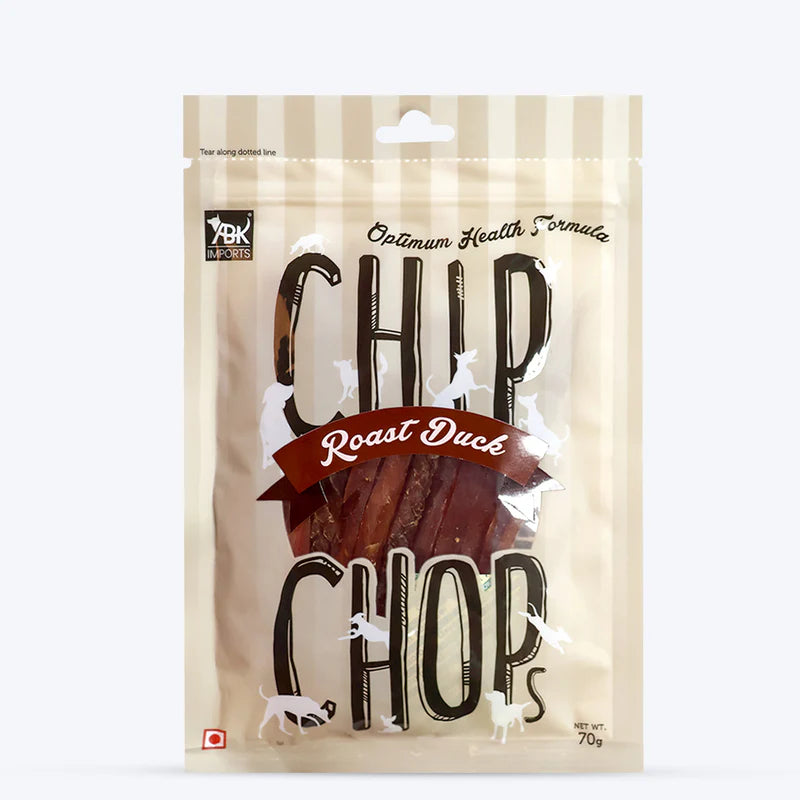 Chip Chops Roast Duck Dog Treats - 70g