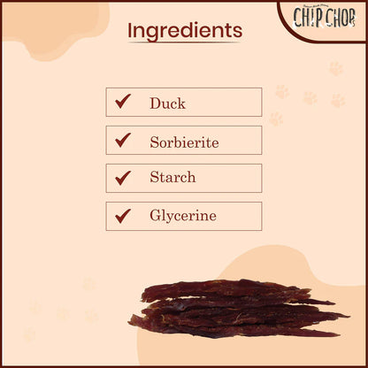 Chip Chops Roast Duck Dog Treats - 70g