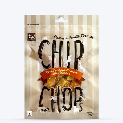 Chip Chops Sweet Potato Twined with Chicken Dog Treats - 70g
