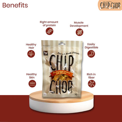 Chip Chops Sweet Potato Twined with Chicken Dog Treats - 70g