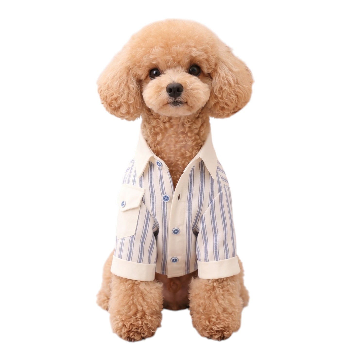 Classic Stripe Formal Dog Shirt