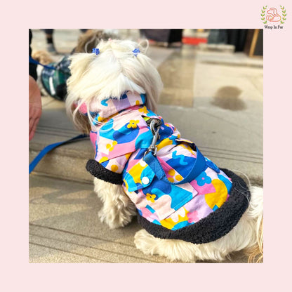 Cute Cozy Winter Dog Jacket – Soft & Stylish Winter Wear for Pets