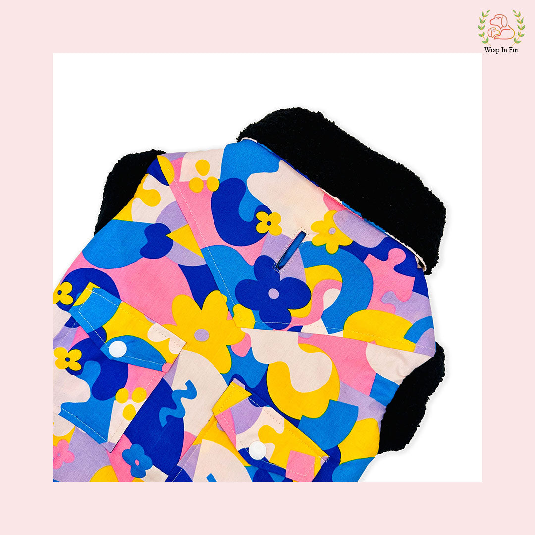 Cute Cozy Winter Dog Jacket – Soft & Stylish Winter Wear for Pets