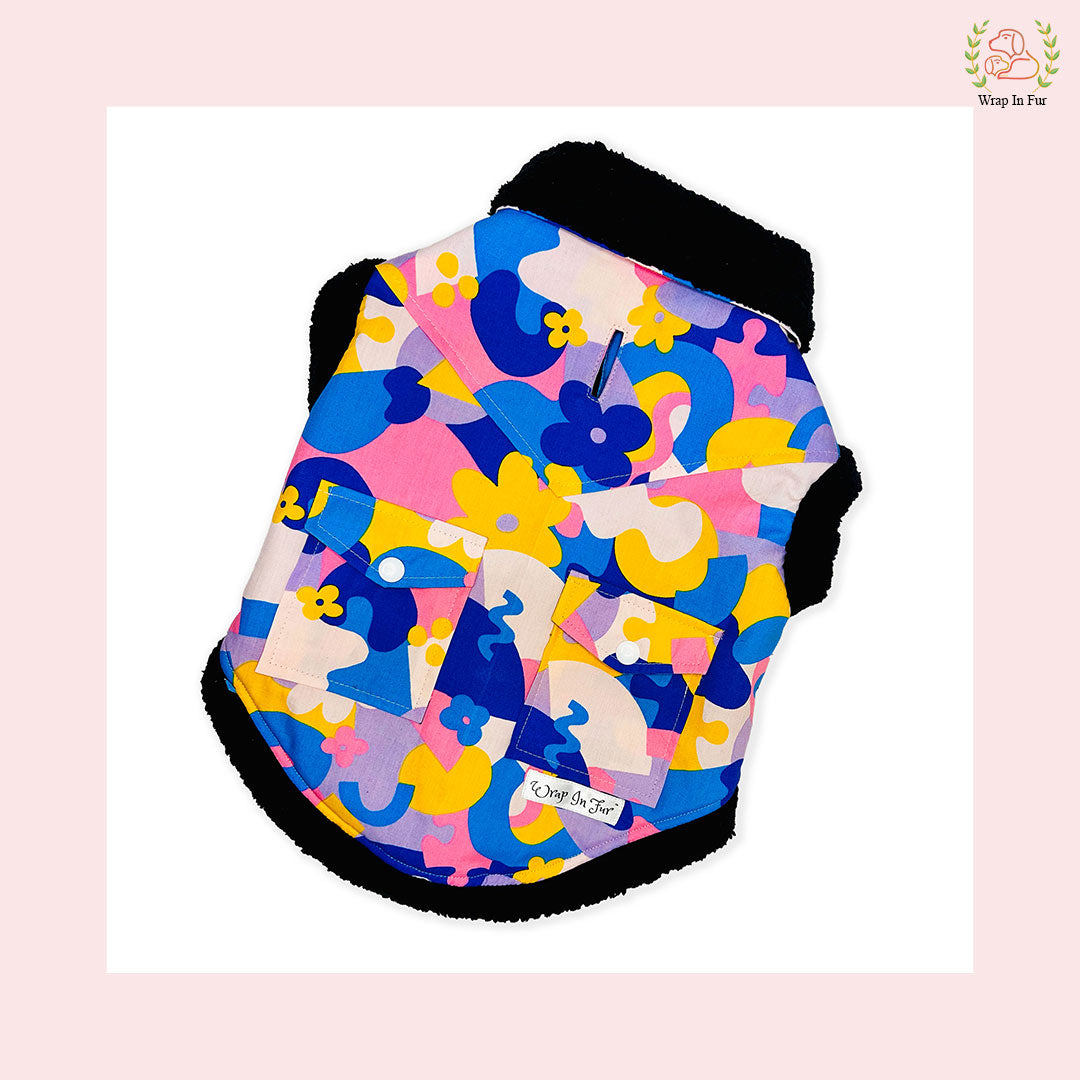 Cute Cozy Winter Dog Jacket – Soft & Stylish Winter Wear for Pets