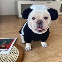 Cute Panda Dog Onesie | Comfortable Winter Jumpsuit for Winters